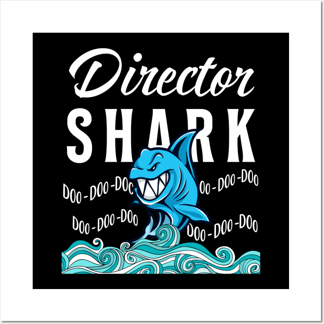 Director Gifts - Shark Wall Art by StudioElla